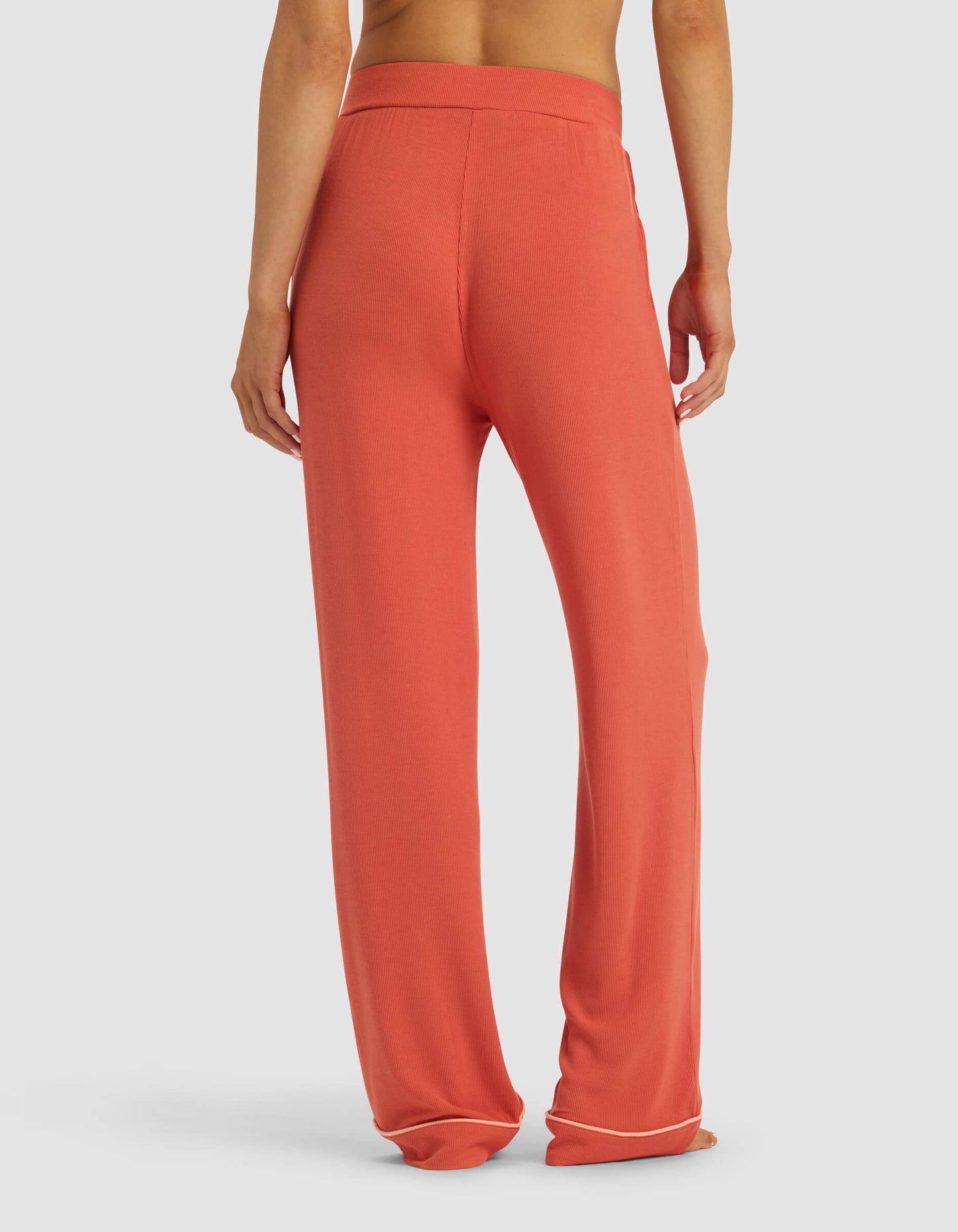 Women's Bamboo Rib-Knit Classic Pajama Pant