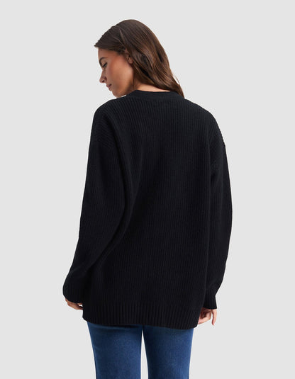 Oversized Sunday Cashmere Cardigan - Last Chance