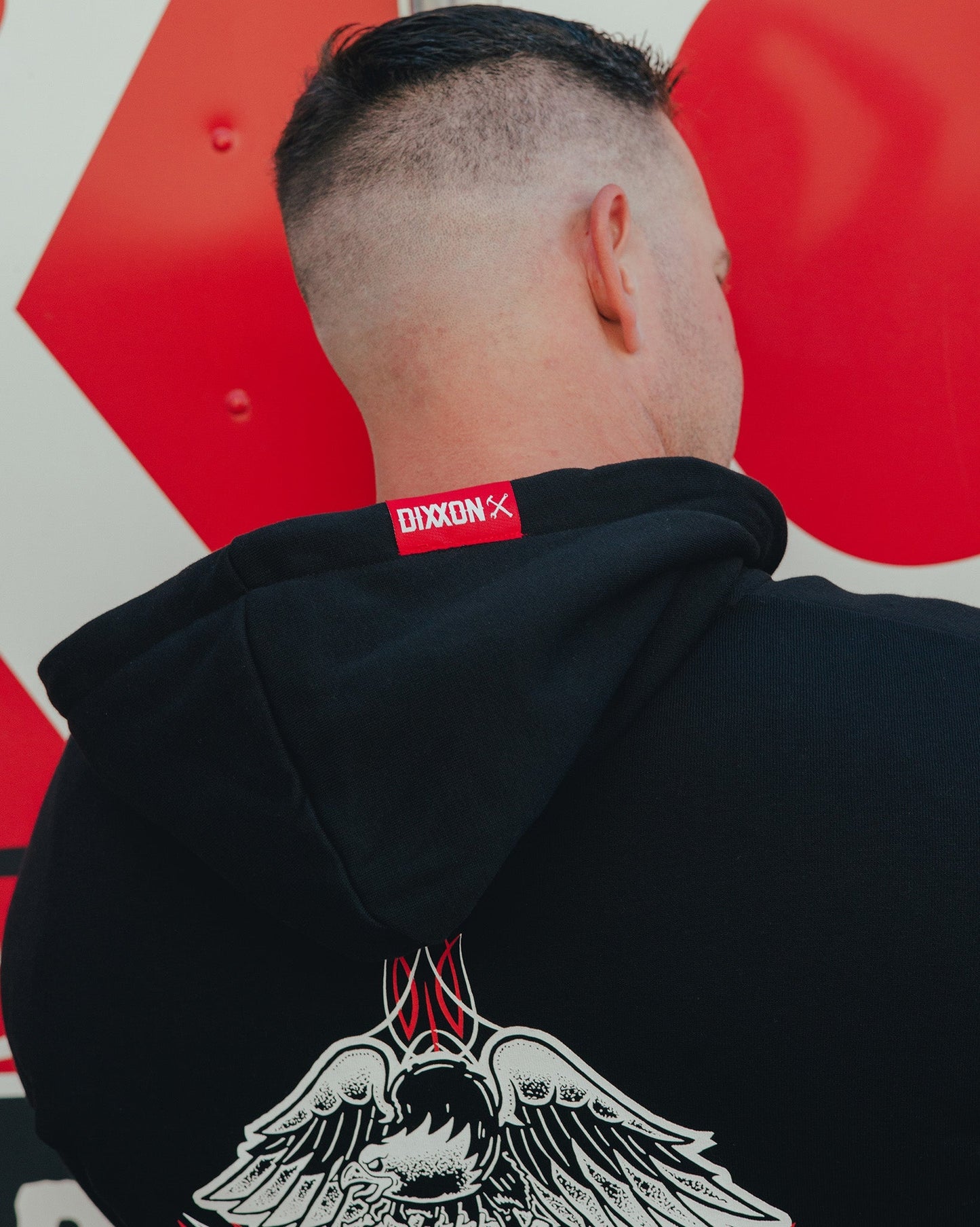 Eagle Eye Zip Up - Black