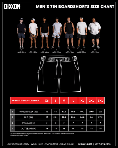 Killswitch Engage 7" Boardshorts