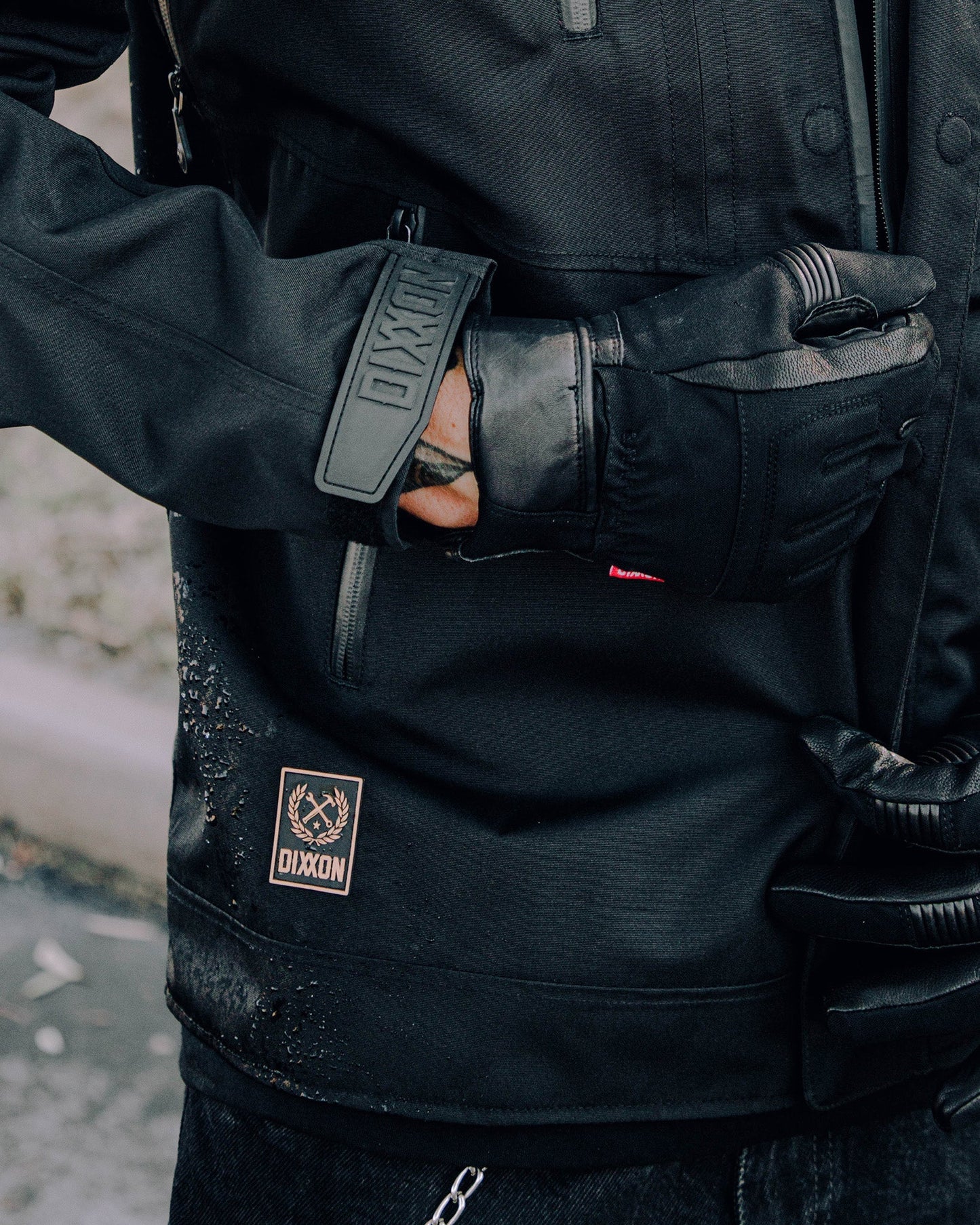 Laramie Leather Moto Gloves
