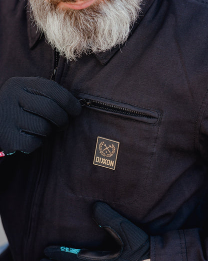 Marv Canvas Jacket - Black