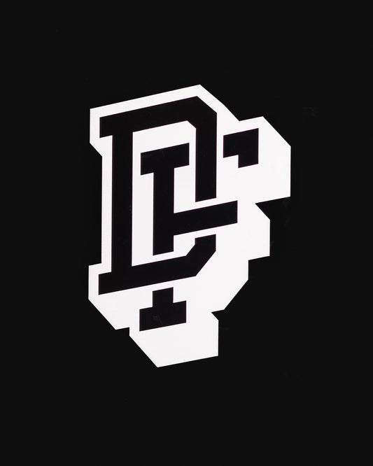 Monogram 12" Die Cut Sticker