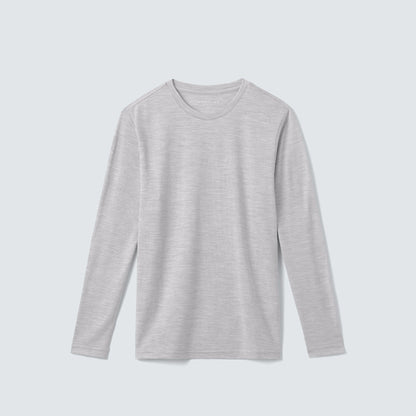 Men's Long Sleeve Merino Crew