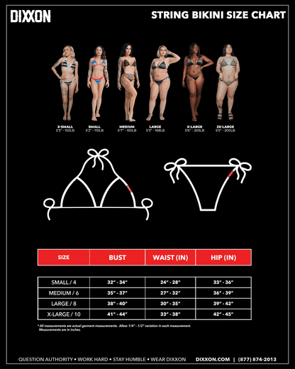 Women's Maui Midnight String Bikini Bottom