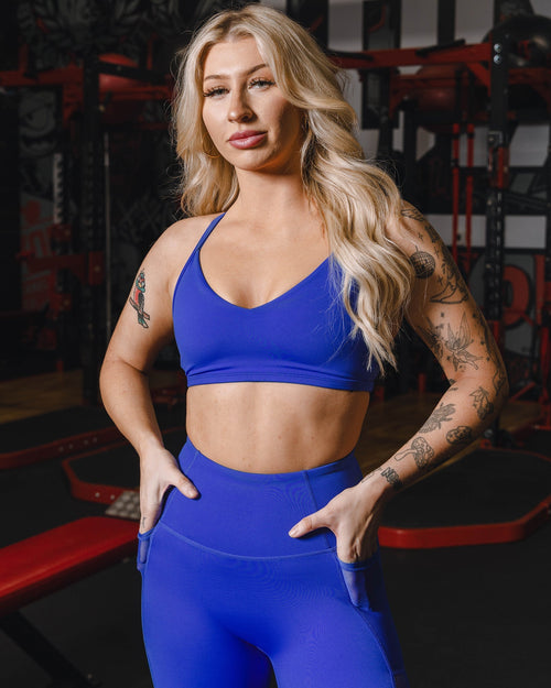 Women's Ignite Sports Bra - Cobalt