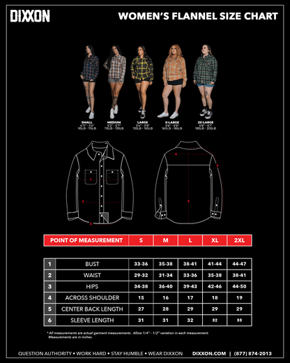 Women's Megadeth Flannel