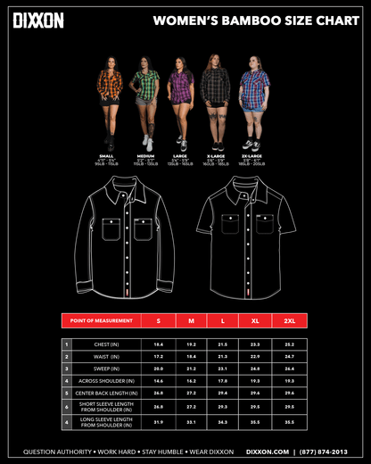 Women's Chemical Bamboo Short Sleeve